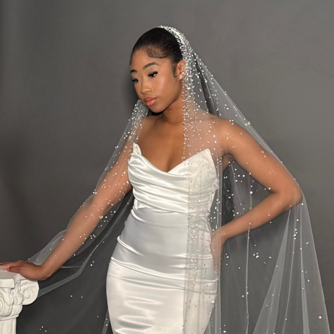 Eliana Pear Cut Studs