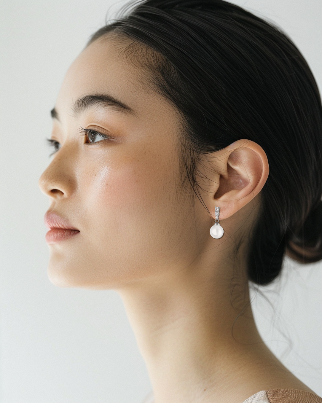 Caroline Pearl Drop Earrings