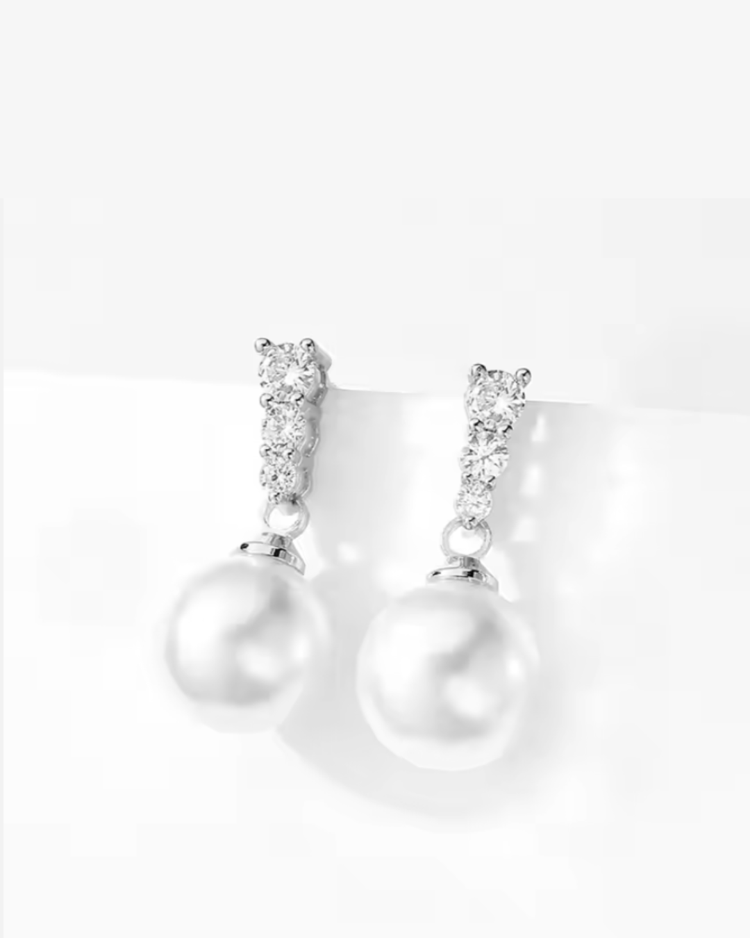Caroline Pearl Drop Earrings