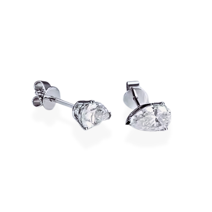 Eliana Pear Cut Studs