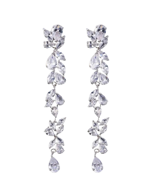 Jadore Crystal Drop Earrings